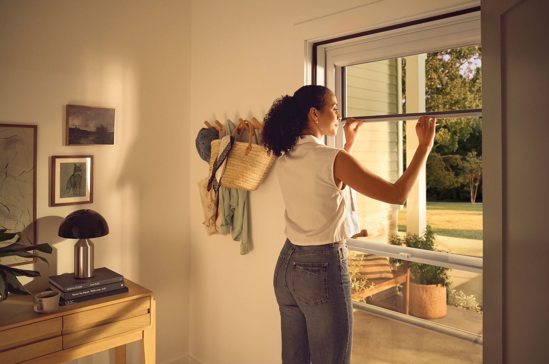 Larson 80 Pet Split Fullview Storm Door | Built-In Pet Door & Easy