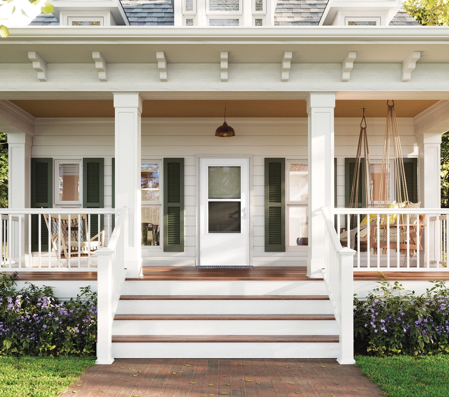 Larson 20 Pet Highview Storm Door | Durable Protection with Built