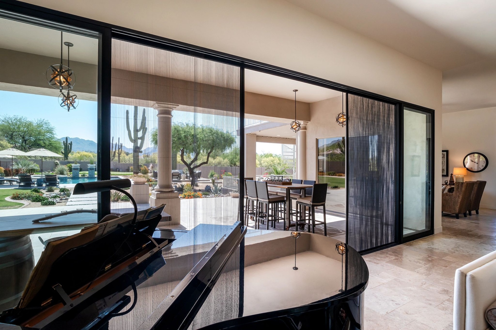 Larson Inspire Pleated Retractable Screen Door | Stylish, Seamless